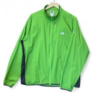 THE NORTH FACE Flight Series VTG Windbreaker Green Lightweight Gorpcore Mens XL